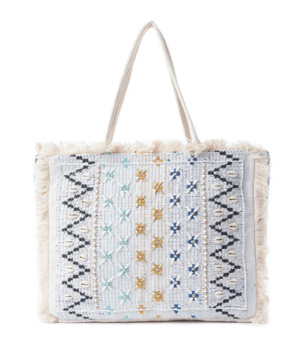 Sonoran Starlight Weekender Bag in White
