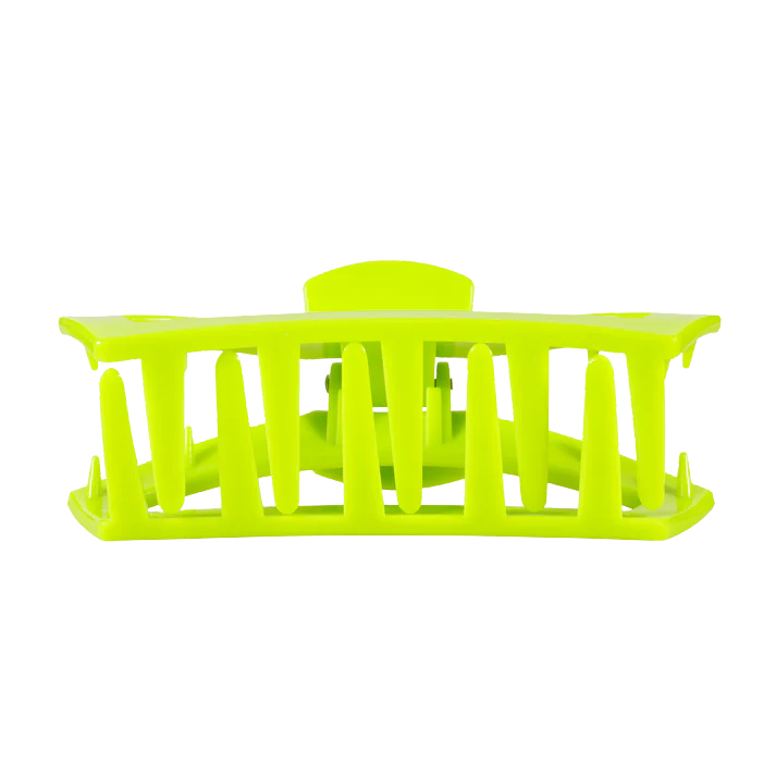 Teleties Medium Flat Round Hair Clip - Summer Brights