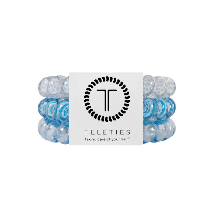 Teleties Summer Sky Hair Ties - Large