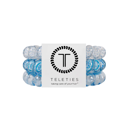 Teleties Summer Sky Hair Ties - Large