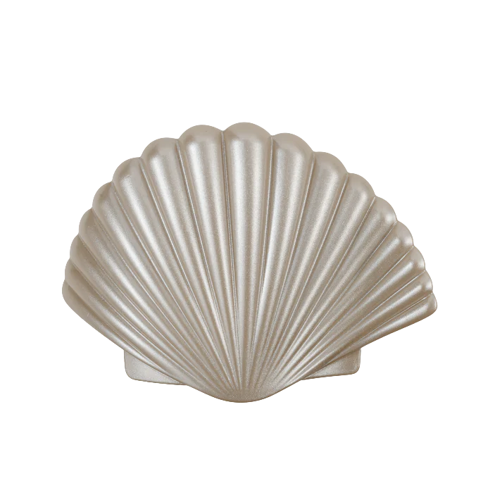 Teleties Shimmering Shell Flat Hair Clip - Medium