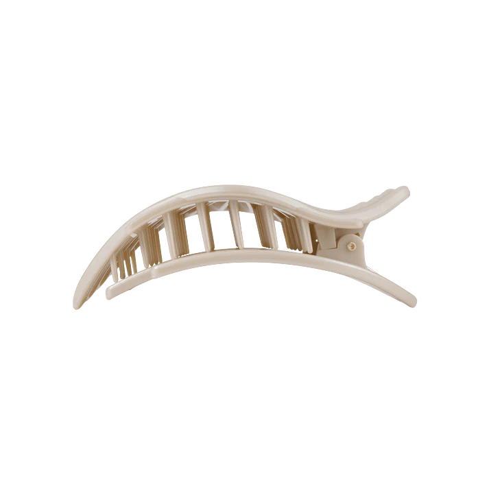 Teleties Shimmering Shell Flat Hair Clip - Medium