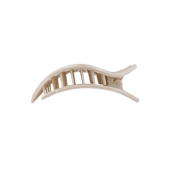 Teleties Shimmering Shell Flat Hair Clip - Small