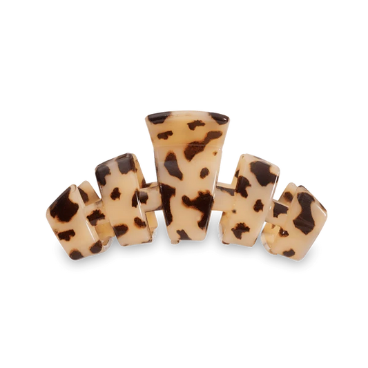TT-CM01-023 Teleties Classic Claw Clip Medium Blonde Tortoise 0