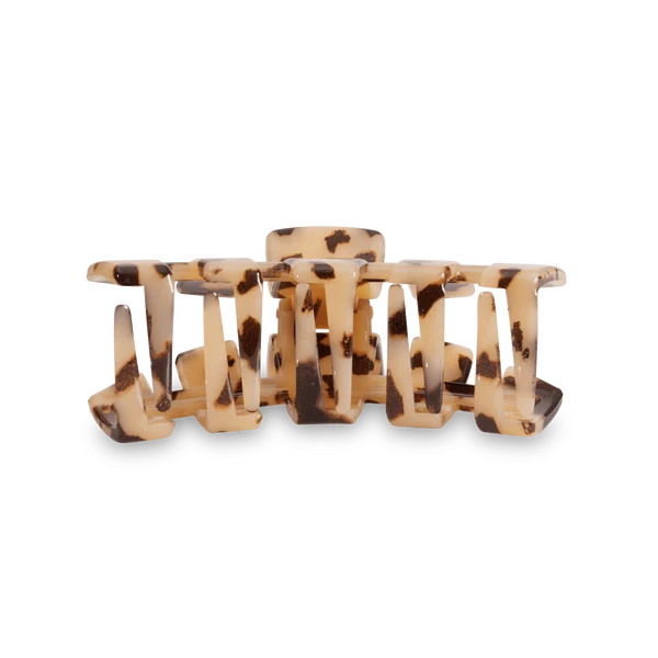 TT-CM01-023 Teleties Classic Claw Clip Medium Blonde Tortoise 0