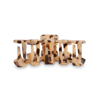 TT-CM01-023 Teleties Classic Claw Clip Medium Blonde Tortoise 0