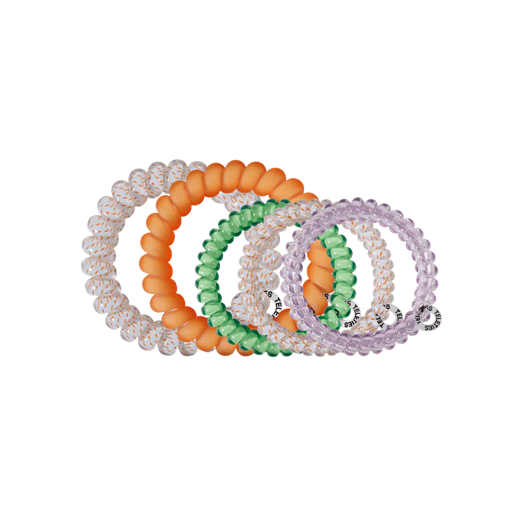 Teleties Multi Pack Hair Ties - Happy Days