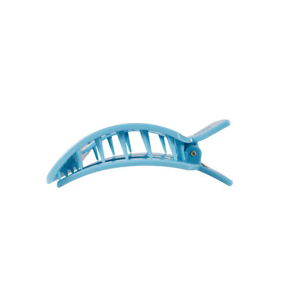 Teleties Medium Flat Square Hair Clip - Summer Sky