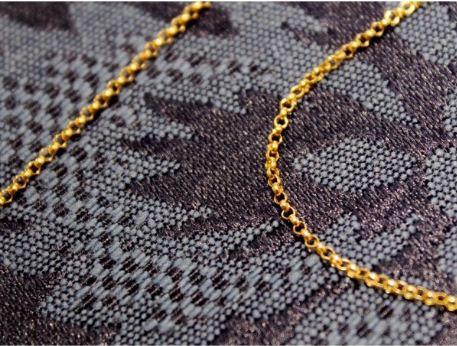 MSC441 Southern Gates Gold Filled 1.4mm Rolo Link Chain - 18"