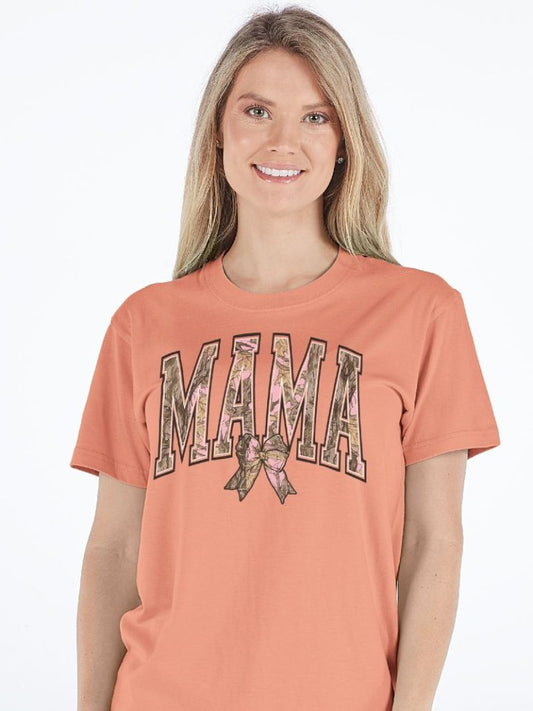 Simply Southern Camo Mama Short Sleeve T-Shirt