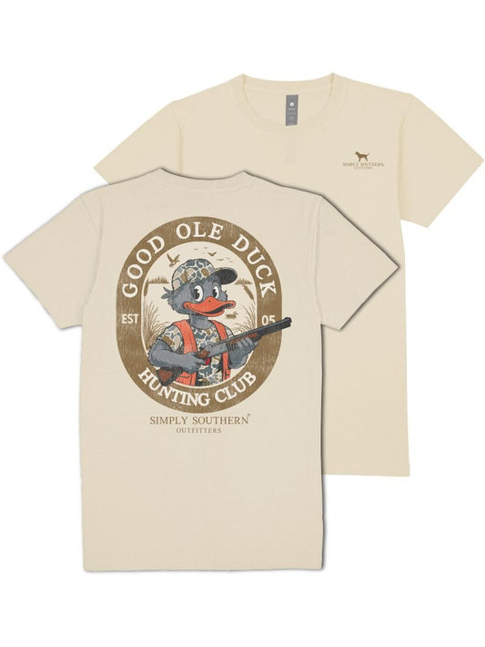 Youth Boy's Ole Duck Short Sleeve T-Shirt