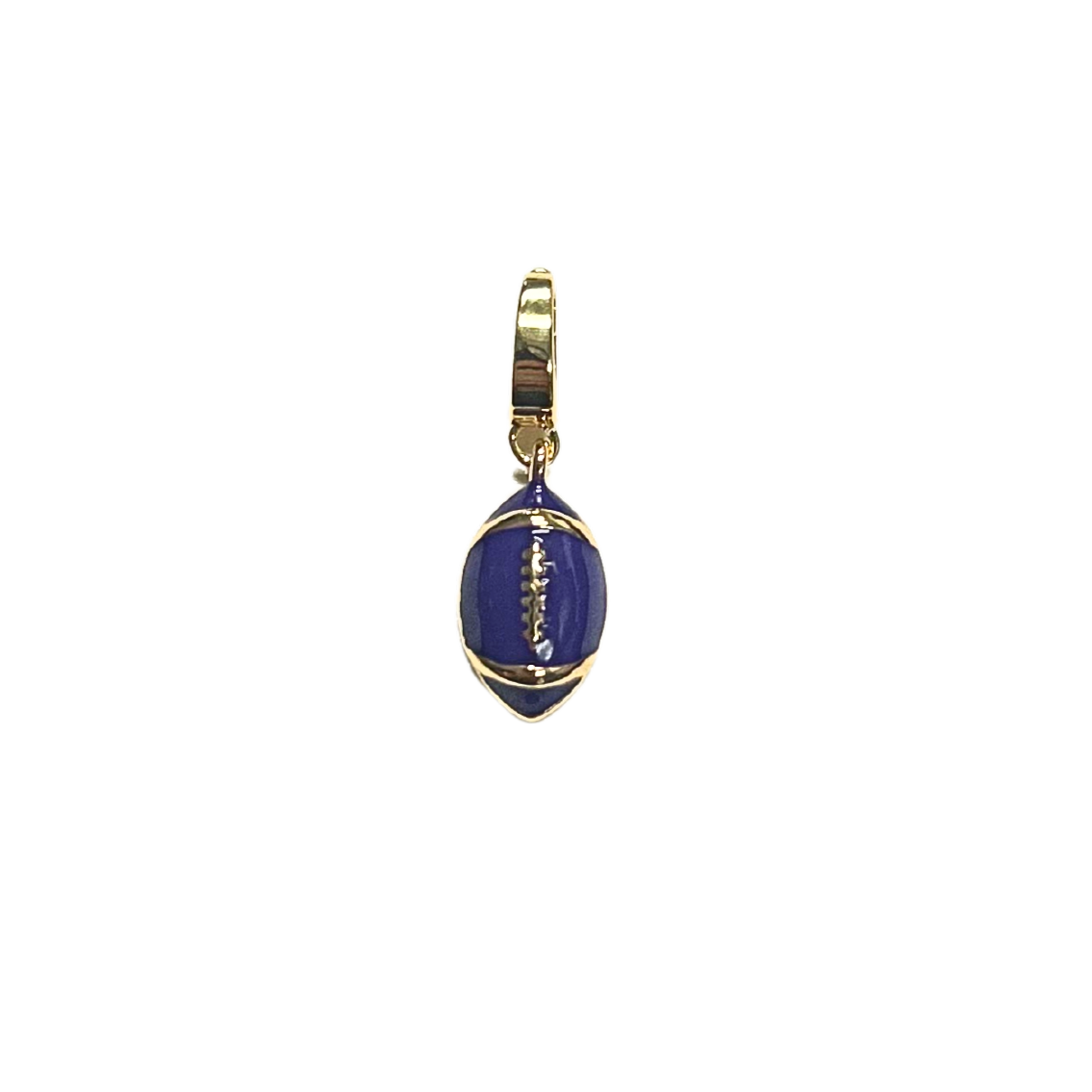 Michelle McDowell Sophie Luxe Purple Football Charm