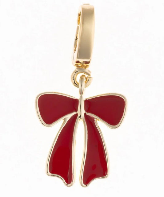 Michelle McDowell Sophie Luxe Garnet Bow Charm