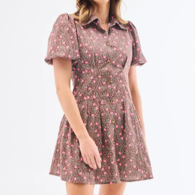 The Rory Dress in Flora and Fauna
