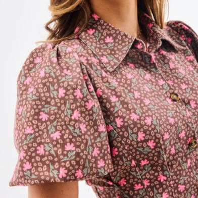 The Rory Dress in Flora and Fauna