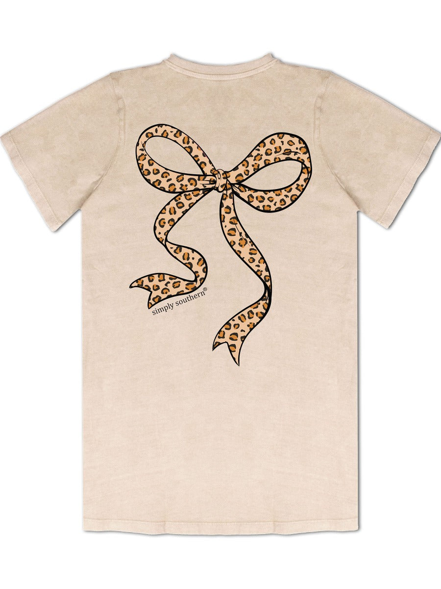 Simply Southern Leo Bow Short Sleeve T-Shirt