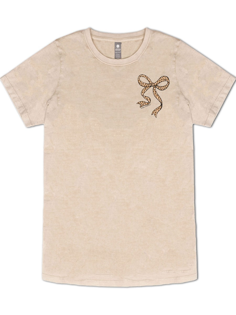 Simply Southern Leo Bow Short Sleeve T-Shirt
