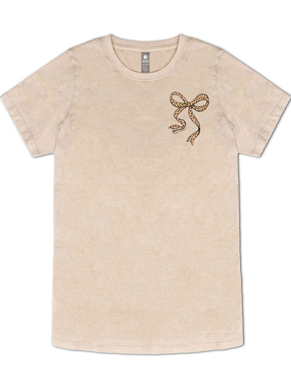 Simply Southern Leo Bow Short Sleeve T-Shirt