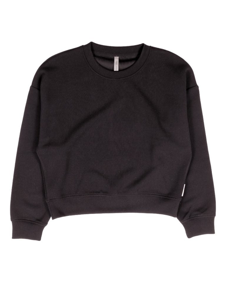Simply Southern Pullover Crew - Black