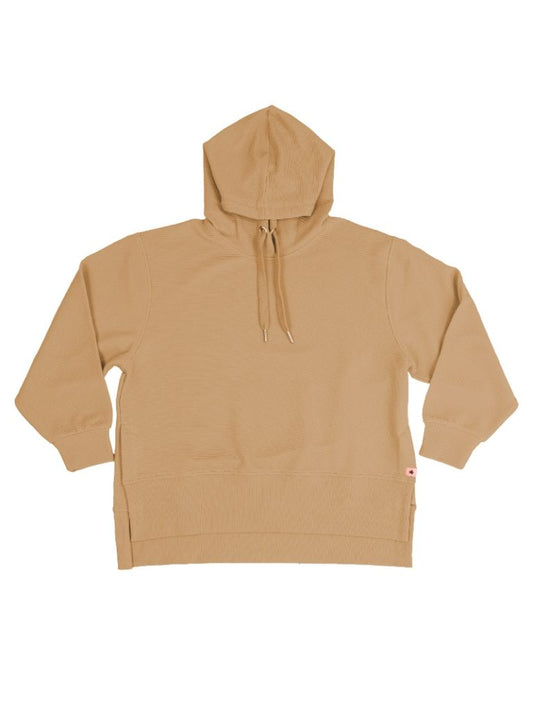 Simply Southern Ribbed Hoodie - Latte