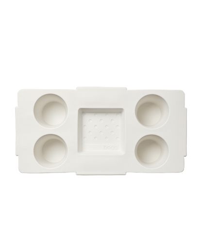 Top O' The Bogg To Ya Bogg Bag Topper in White