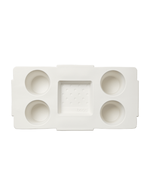 Top O' The Bogg To Ya Bogg Bag Topper in White