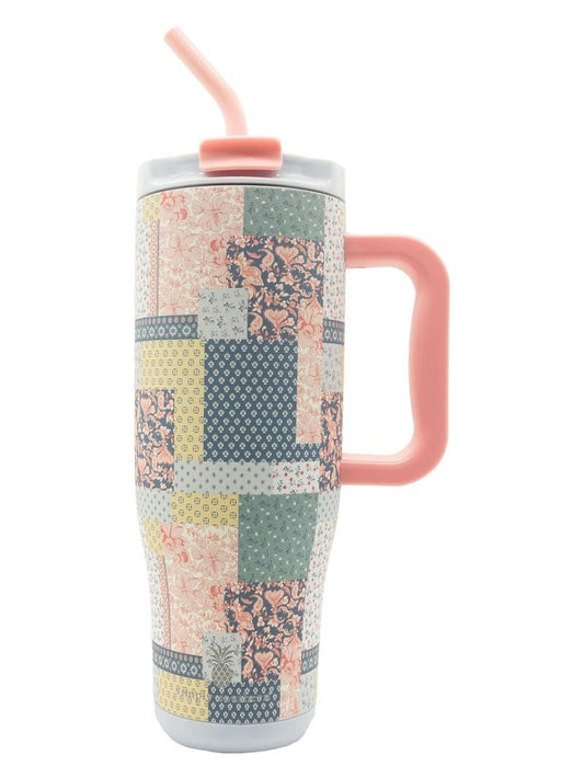 Simply Southern 40oz Tumbler - Quilted Pattern