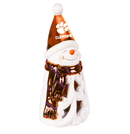 Clemson University Snowman LED Statuary