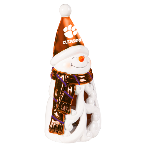 Clemson University Snowman LED Statuary