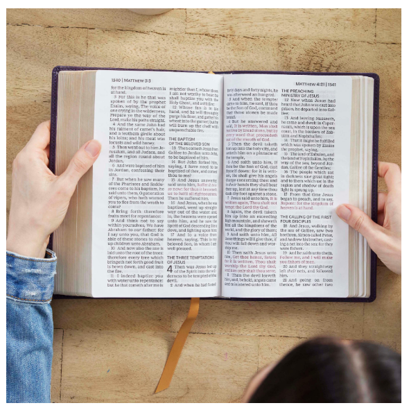 KJV Holy Bible: Personal Size Giant Size Print - Purple