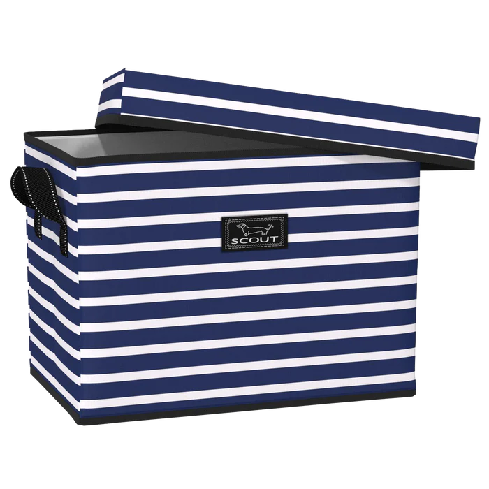55229 Scout Rump Roost Large Storage Bin In Nantucket Navy