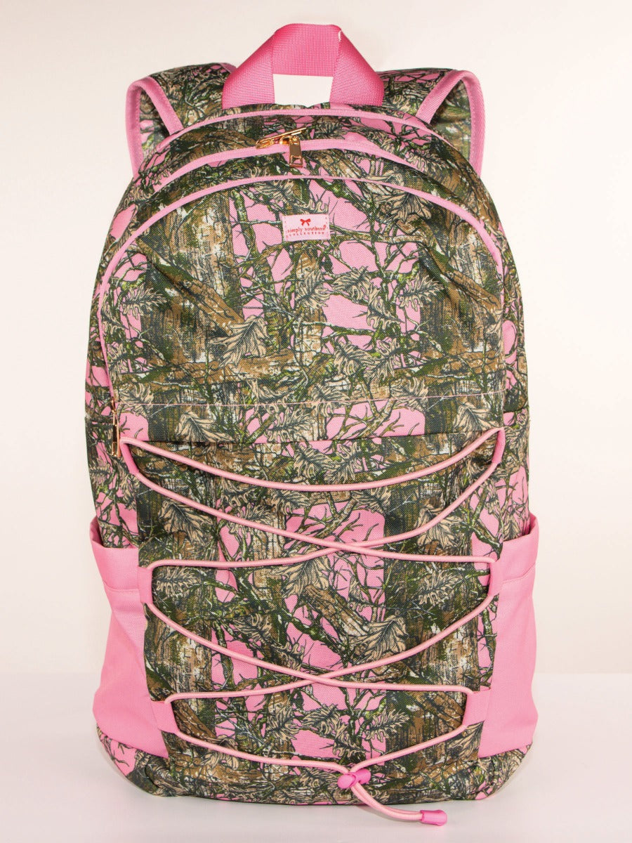 Simply Southern School Backpack - Pink Camo