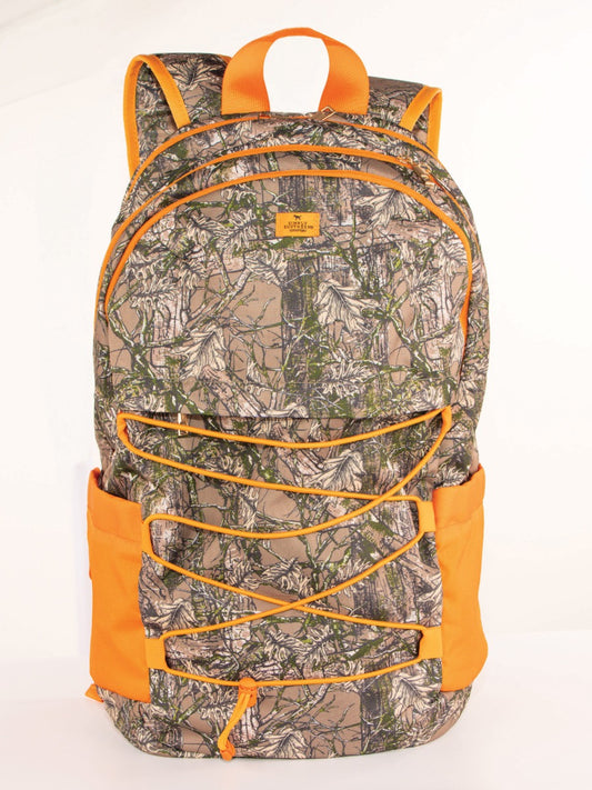 Simply Southern School Backpack - Camo & Orange