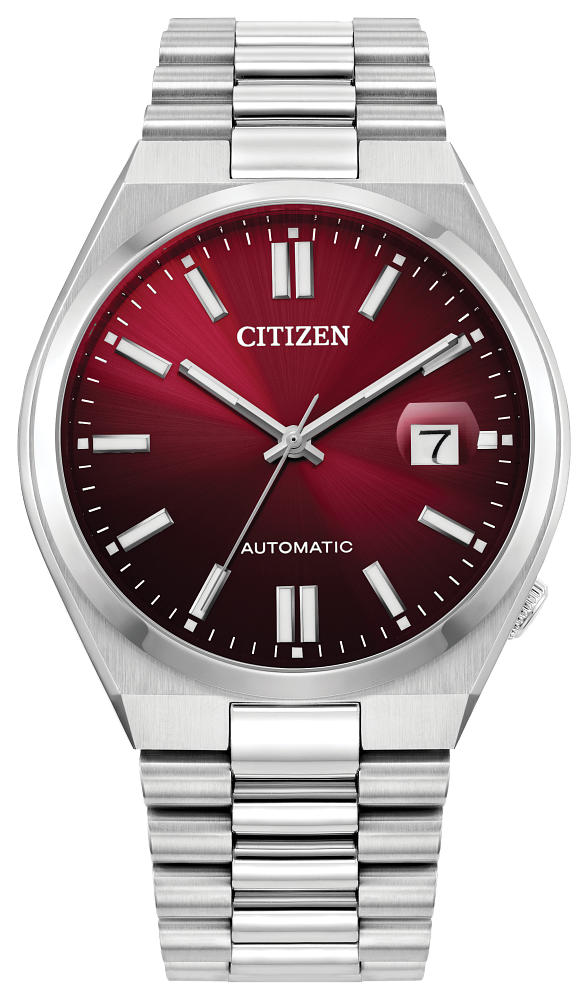 Citizen Men's TSUYOSA Automatic Watch in Red