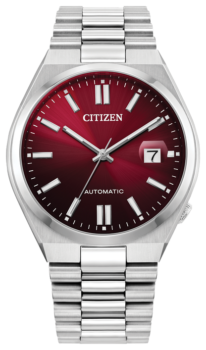Citizen Men's TSUYOSA Automatic Watch in Red