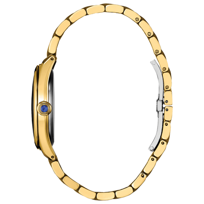 Citizen Men's L "Classic" Eco Drive Blue Face Watch