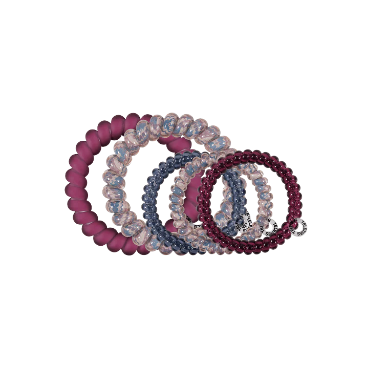 Teleties Multi Pack Hair Ties - Purple Haze