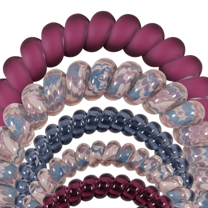 Teleties Multi Pack Hair Ties - Purple Haze