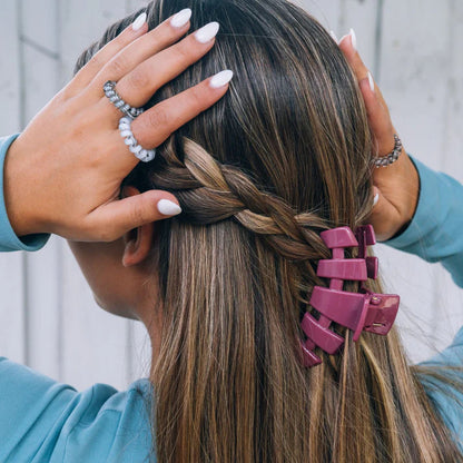 Teleties Classic Medium Hair Clip - Wild Side