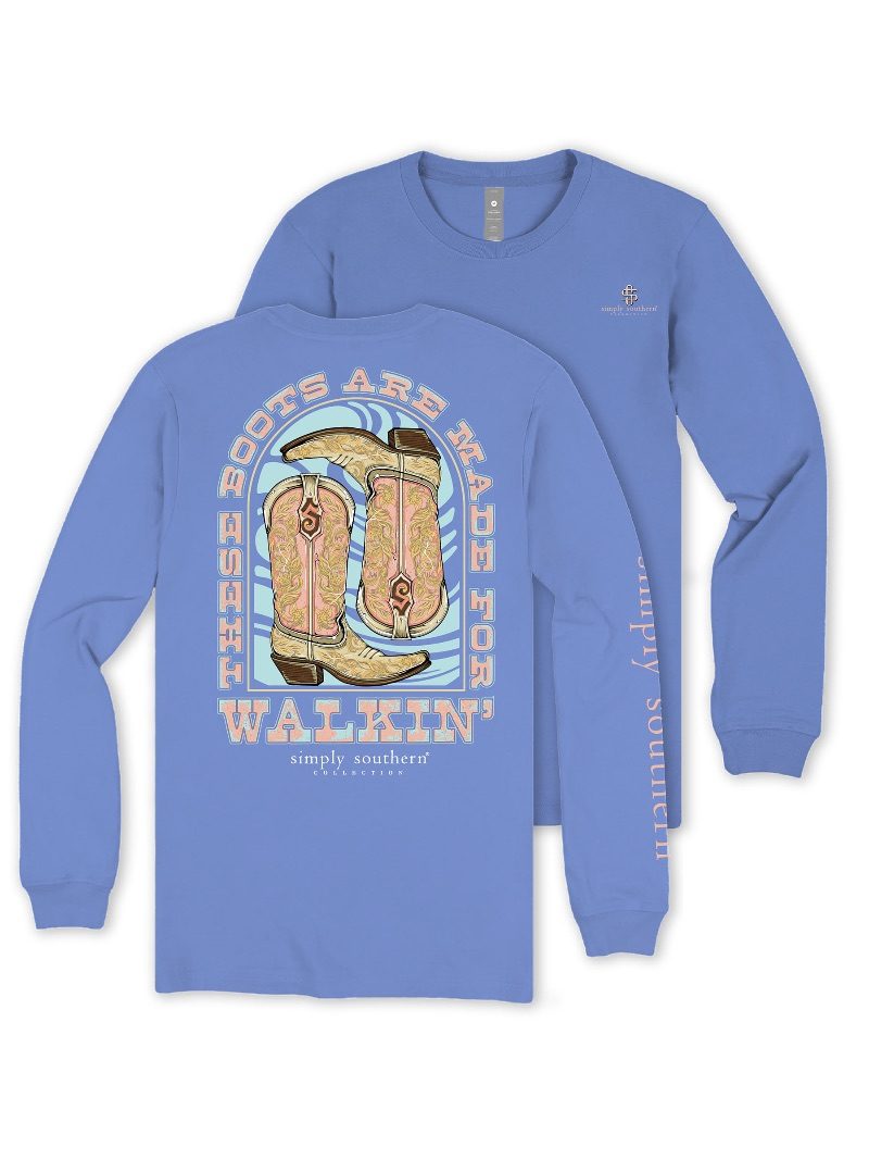 Simply Southern Walking Long Sleeve T-Shirt