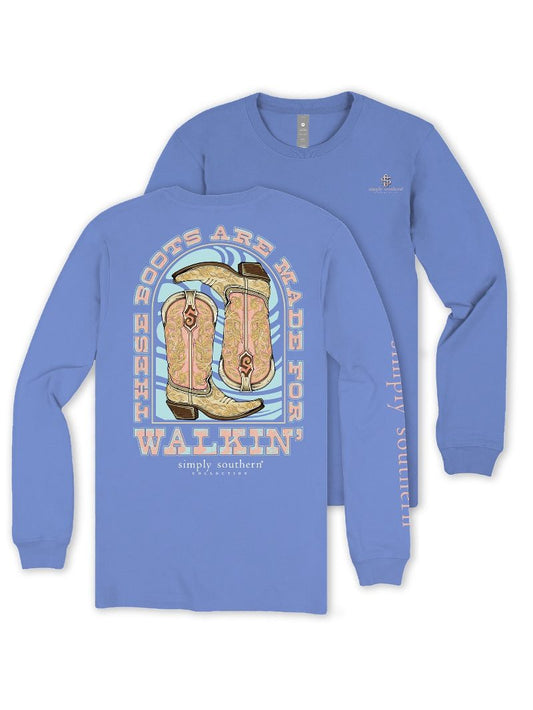 Simply Southern Walking Long Sleeve T-Shirt