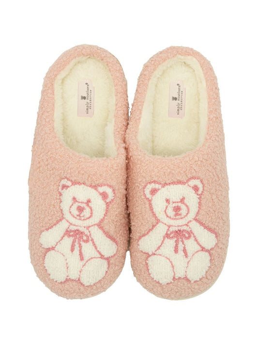 Simply Southern Fuzzy Slipper - Bear