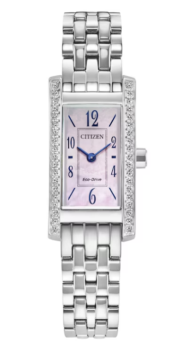 Citizen Ladies' Eco Drive Palidoro Analog Watch with Pink Mother Of Pearl Dial