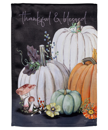 Beauty of Fall Suede Garden Flag
