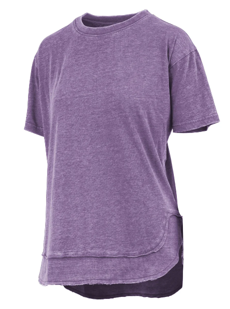 Poncho Top in Purple