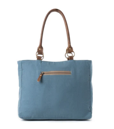 Myra Bag Seabound Mosaic Crossbody Bag in Faded Blue