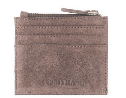 Myra Bag Cactus Sky Western Embroidered Credit Card Holder in Brown