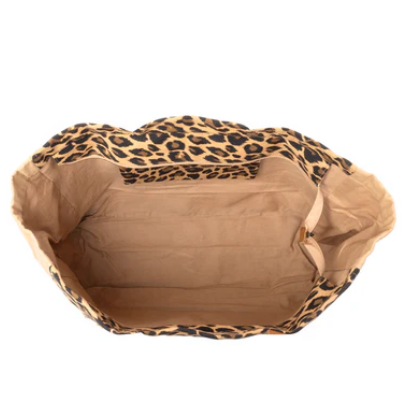 Myra Bag Panthera Cowgirl Weekender Bag in Jaguar Print