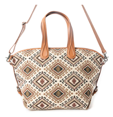 Myra Bag Bloomin' Ember Weekender Bag in Tribal Tan