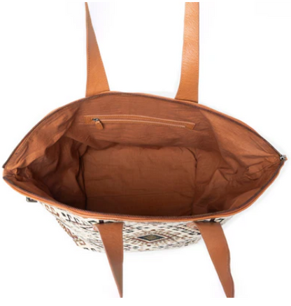 Myra Bag Bloomin' Ember Weekender Bag in Tribal Tan